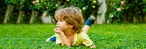 Child receiving nitrous oxide sedation dentistry